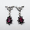 Wholesale Vintage Bat Zircon Alloy Earrings