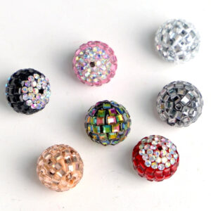 Wholesale Patch Ceramic Clay Through-hole Beads