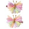 Wholesale Kids Mesh Butterfly Fabric Hair Clips Baby Supplies