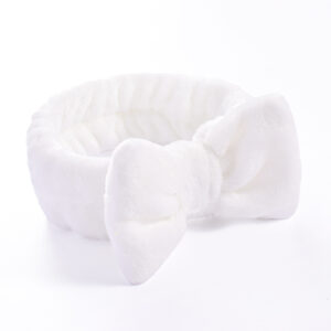1#Pure white (bow headband)