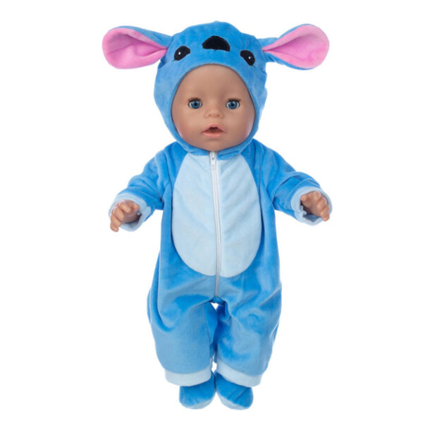 O1CN015hIm0n1dVsmqv4Xv0_3193983742-0-cib Wholesale of 18 Inch American Girl Cartoon Animal Jumpsuit Dolls Cloth Clothes