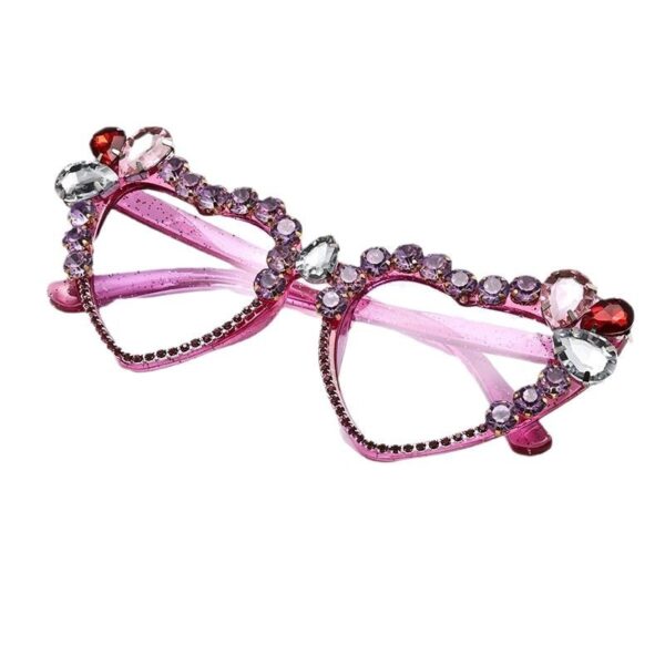Wholesale Peach Heart PC Sunglasses