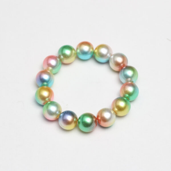 O1CN015hiLcW1OAcH809JaR_2214978811665-0-cib Wholesale Multicolored Pearl Children Beaded Bracelet