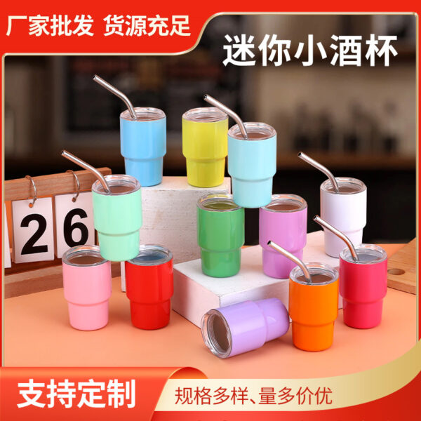 O1CN015jm1RX2Lqo8QPomvs_2216260779744-0-cib-1 Wholesale Tumbler Ice Bullies Cup Stainless Steel Shot Glass 3oz Household Straw Cup Car Car Cup