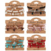 Wholesale Bohemian Stained Glass Bracelets Set of Four