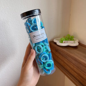 9610E Blue 100 hair ring a can