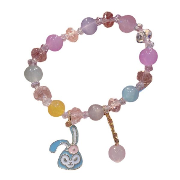 Wholesale Kids Cute Crystal Student Style Cartoon Girlfriend Bracelet