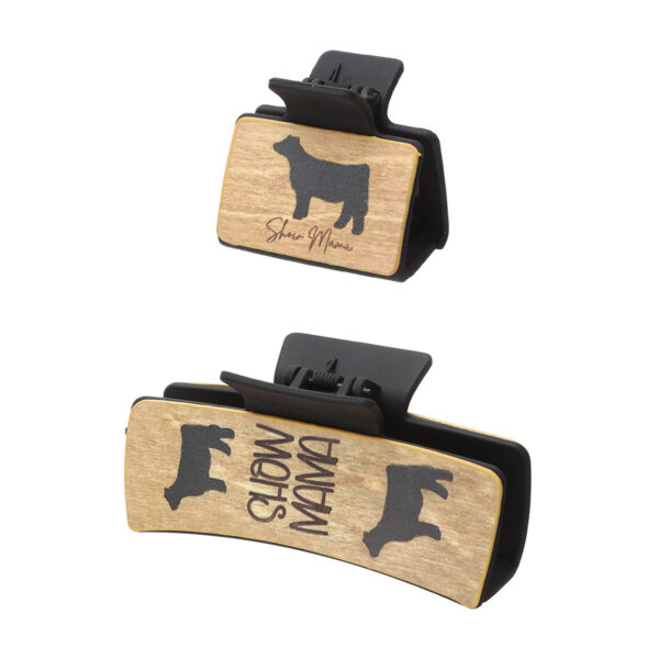 O1CN015nEHFi1ftMW4YAeEo_3172764064-0-cib-1 Wholesale Western Style West Highland Cow Chicken Leather Hair Clip Shark Clip Combination