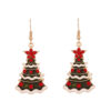 O1CN015oSpuF1gFnsc0YeLE_2213748334113-0-cib Wholesale Christmas Alloy Diamond Inlaid Christmas Tree Drop Oil Earrings