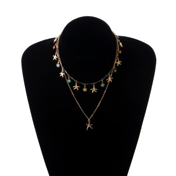 O1CN015q2QtY1SHiiF4Sa1U_2269052222-0-cib Wholesale Starfish Pendant Alloy Necklaces