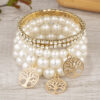 O1CN015rAxOi2LDQ2JpM5qp_2207964279658-0-cib Wholesale Pearl Tree of Life Pendant Acrylic Multilayer Bracelet