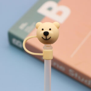 Bear 8mm / Bag with straw [straw color random]]