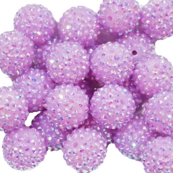 O1CN015uYzEU1QErIZQuVlH_2201245431945-0-cib Wholesale 20MM Resin Light Purple Diamond Beads