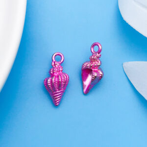 1 drip rose red sea conch 9x19mm-17558-1.7g