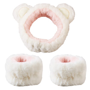 Milk white 3-piece set (wrist is 3 hand stitches)