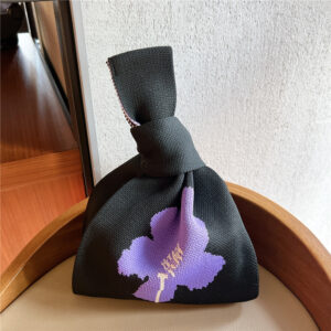 18 flowers black and purple / 21*33cm