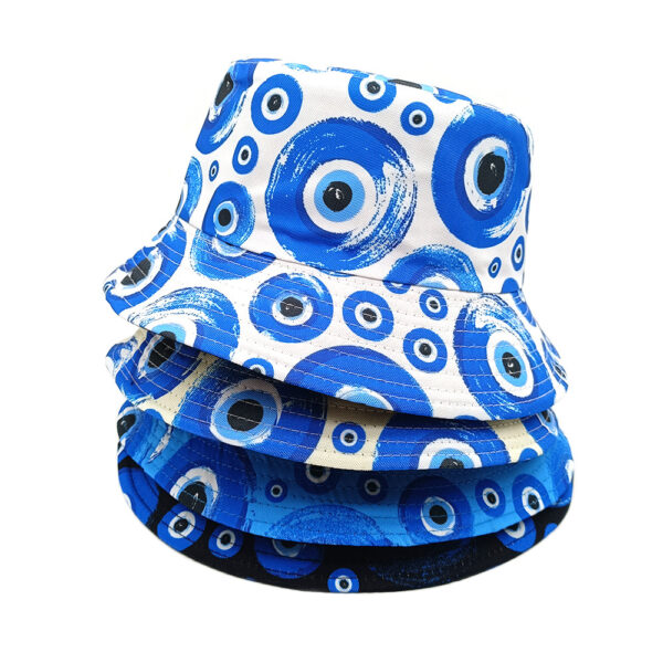 O1CN015x6BCt1HdHsVVZei3_2316640780-0-cib Wholesale Creative Eye Pattern All-match Sun Protection Bucket Hat