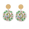 Wholesale Owl Rabbit Flowers Acrylic Earrings