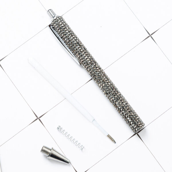 Wholesale Metal Leopard Diamond Ballpoint Pen