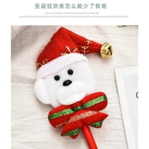 Christmas Bear 8 / Red Pen Holder