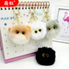 Wholesale Plush Cat Head Toys Keychains