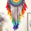 Wholesale Colorful Large Feather Dream Catcher