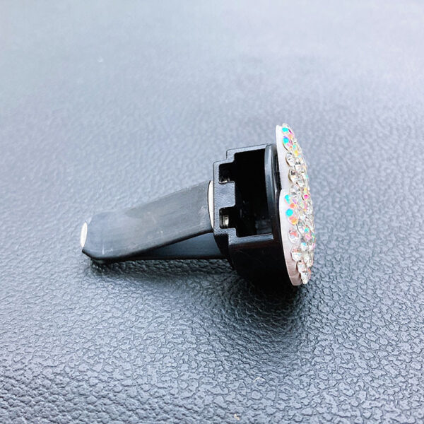 Wholesale Plastic Diamond Heart Love Car Aromatherapy Clip