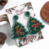 O1CN0164BCSj1TQG3Z93M9O_2207499512376-0-cib Wholesale Christmas Series Christmas Tree Rice Bead Earrings