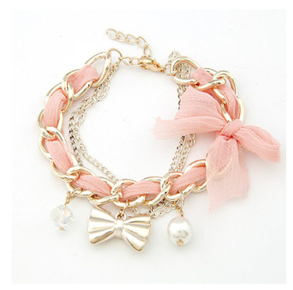 O1CN0164H4pp22bFmzmIz3T_2211214057138-0-cib Wholesale Bow Knot Pearl Alloy Bracelet