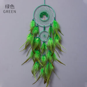 Seven-color crystal stone-Green