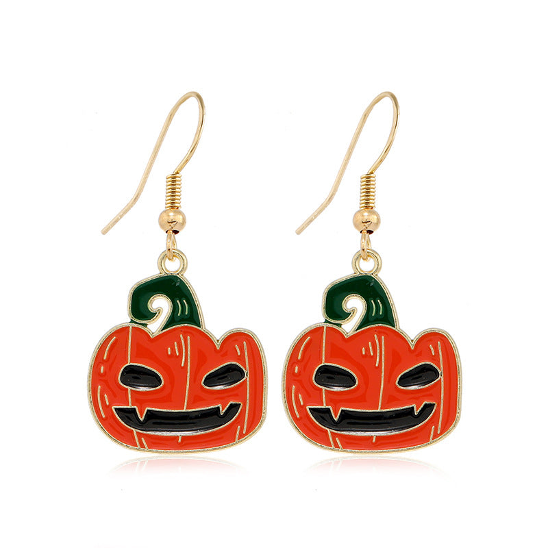 Wholesale Alloy Skull Earrings