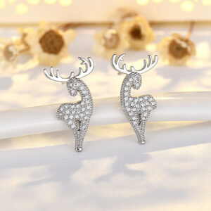 O1CN0166r7dT1Wow7ZJxYEK__2905482836-0-cib Wholesale Copper Deer Earrings with Diamonds