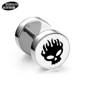Skull B steel surface