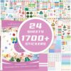 Wholesale Writing Paper Self-adhesive Diary Cutting and Pasting Planner Stickers Book