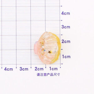 Yellow powder gradient