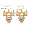 O1CN0169aonC28yVnVtRmII_1850018001-0-cib Wholesale Christmas Snowflake Cane Antler Earrings