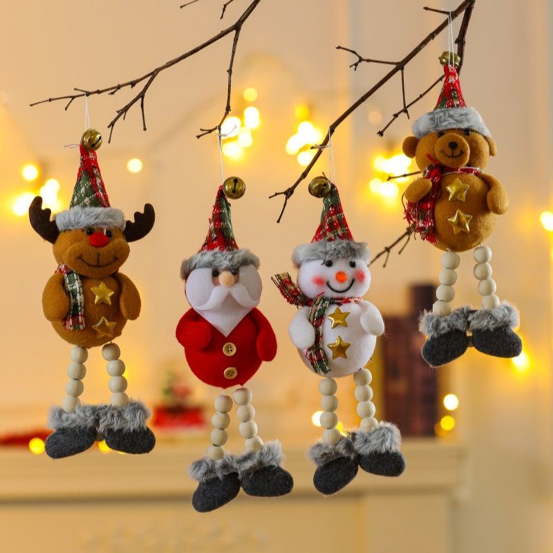Wholesale Christmas Decorations Christmas Tree Cartoon Small Pendants