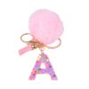 O1CN016AnKjr1Bs2tzDl0bP_0-0-cib-3 Wholesale Popular Fur Ball Love Letter Resin Keychain