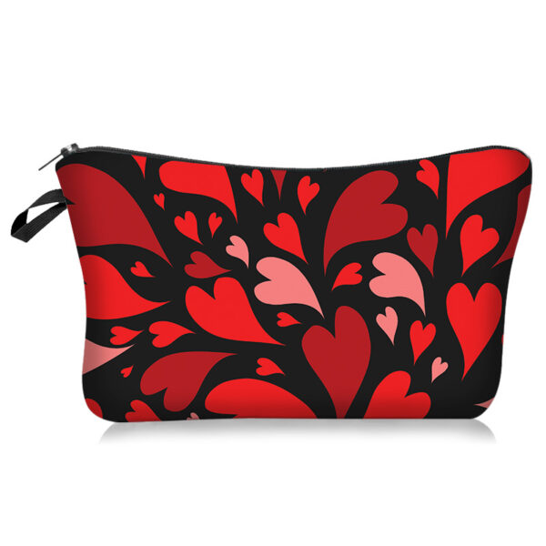 Wholesale Valentine's Day Love Series Cosmetic Bag Hand Storage Toiletries Bag