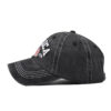 Wholesale Cotton Washed Ripped Hole Flag Embroidered Baseball Hat