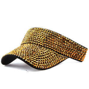 Black hat gold diamond / Adjustable