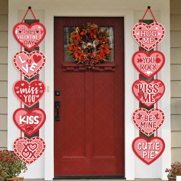 Wholesale Valentine's Day Themed Love Paper Party Decoration Banners