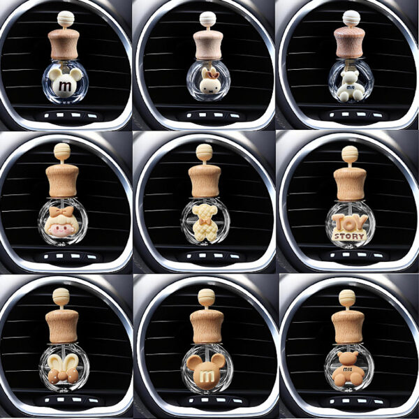 O1CN016DjnSh2DOrDHGVBx1_2462238600-0-cib-3 Wholesale Car Air Conditioning Vent Decoration Cute Ornaments Perfume Empty Bottle