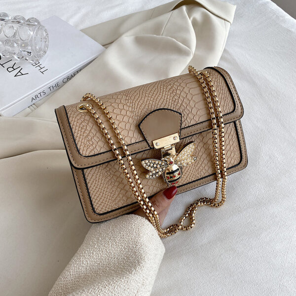 Wholesale The New Fashion Trend Retro Chain Crossbody Small Square Bag Is Foreign and High-end