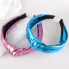 Wholesale PU Leather Middle Knotted Headband