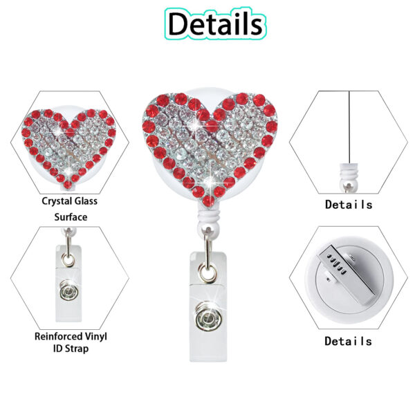 O1CN016I2RU51DSyUDBblPt_971130216-0-cib Wholesale Lovely Glass Rhinestones Love Flowers Clover Skull Telescopic Rotation Easy To Pull The Button