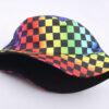 Wholesale Creative Plaid Printed Cotton Polyester Fisherman Hats