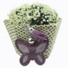 Wholesale Diamond Butterfly Zinc Alloy Keychains