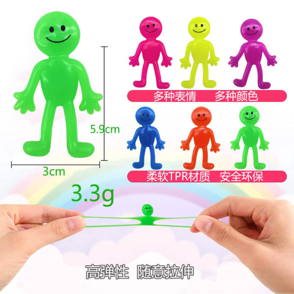 O1CN016Lw2Xu1pixrcJnXmB_4288855395-0-cib Wholesale TPR Expression Villain Pinch Happy Smiling Face Doll Elastic Stretch Decompression Lala Music Decompression Toy