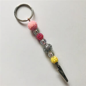 1# Free-contact card retrieval artifact keychain